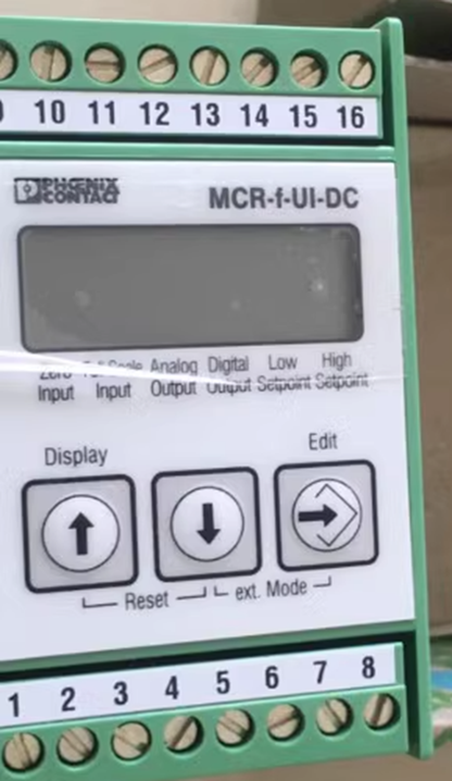 new PHOENIX CONTACT MCR-F-UI-DC MCR Frequency Measuring Transducer - PHOENIX CONTACT