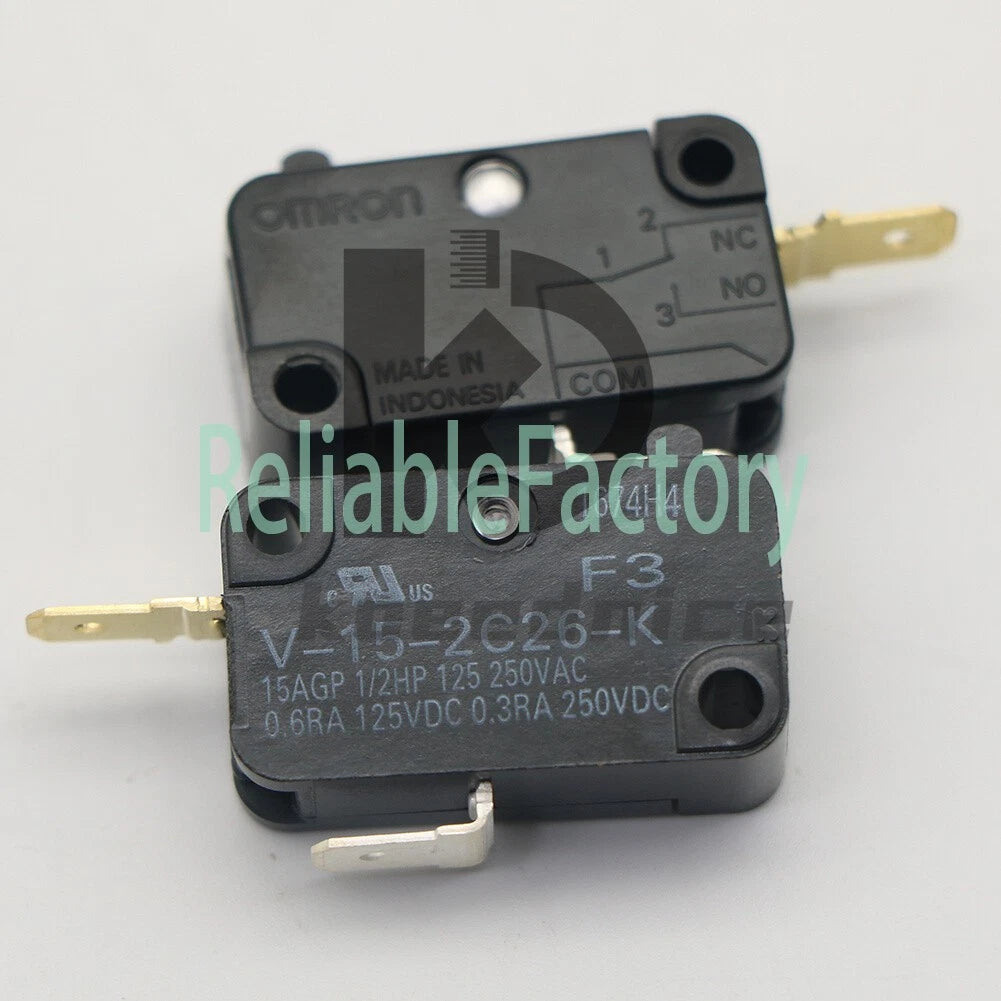 2PCS Omron V-15-2C26-K F3 Micro Switch Snap Action Free Shipping V152C26K