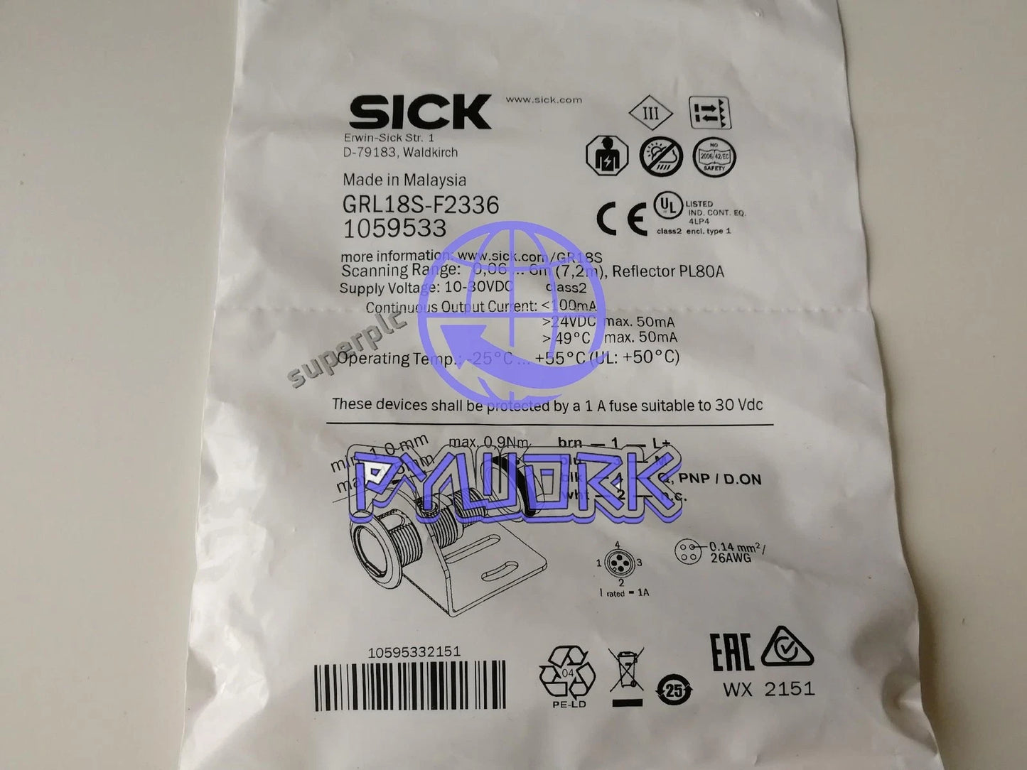 1pc SICK GRL18S-F2336 Freeship