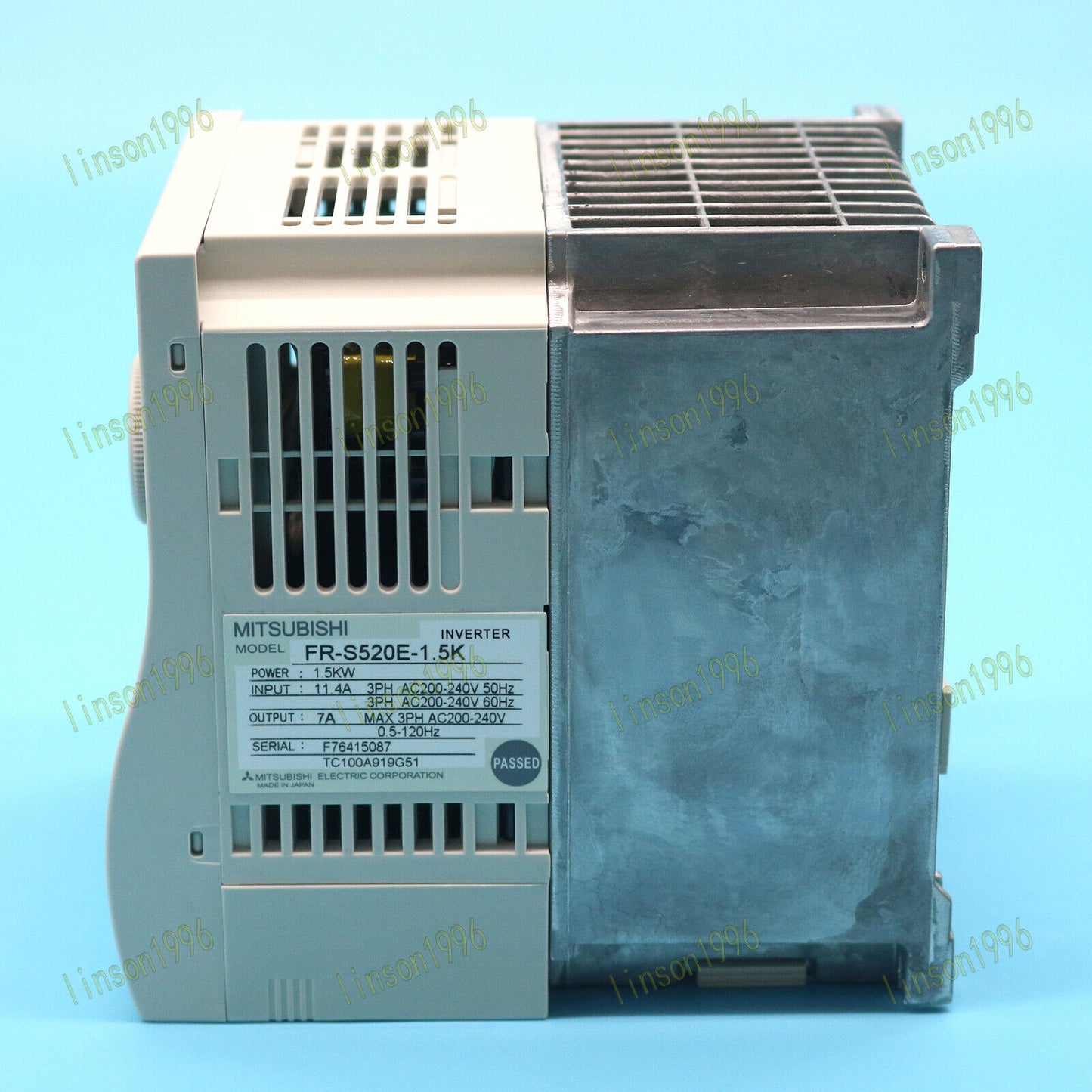 1.5K Mitsubishi Inverter FR-S520E-1.5K - MITSUBISHI