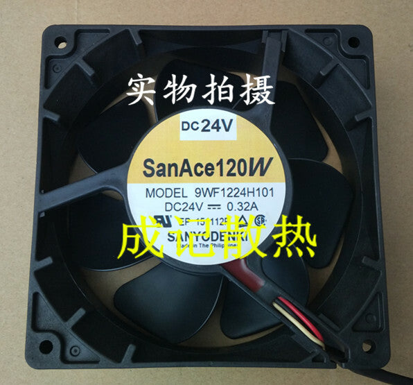 1pcs Sanyo 9WF1224H101 24V 0.32A cooling fan