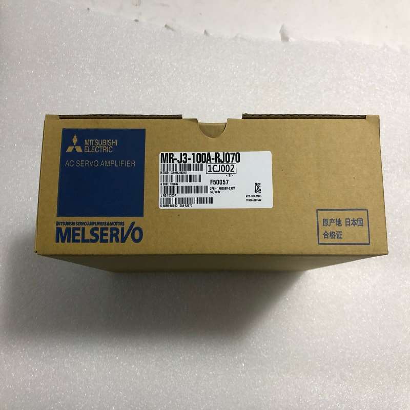 MITSUBISHI MR-J3-100A-RJ070 AC Servo Drive In Box - MITSUBISHI