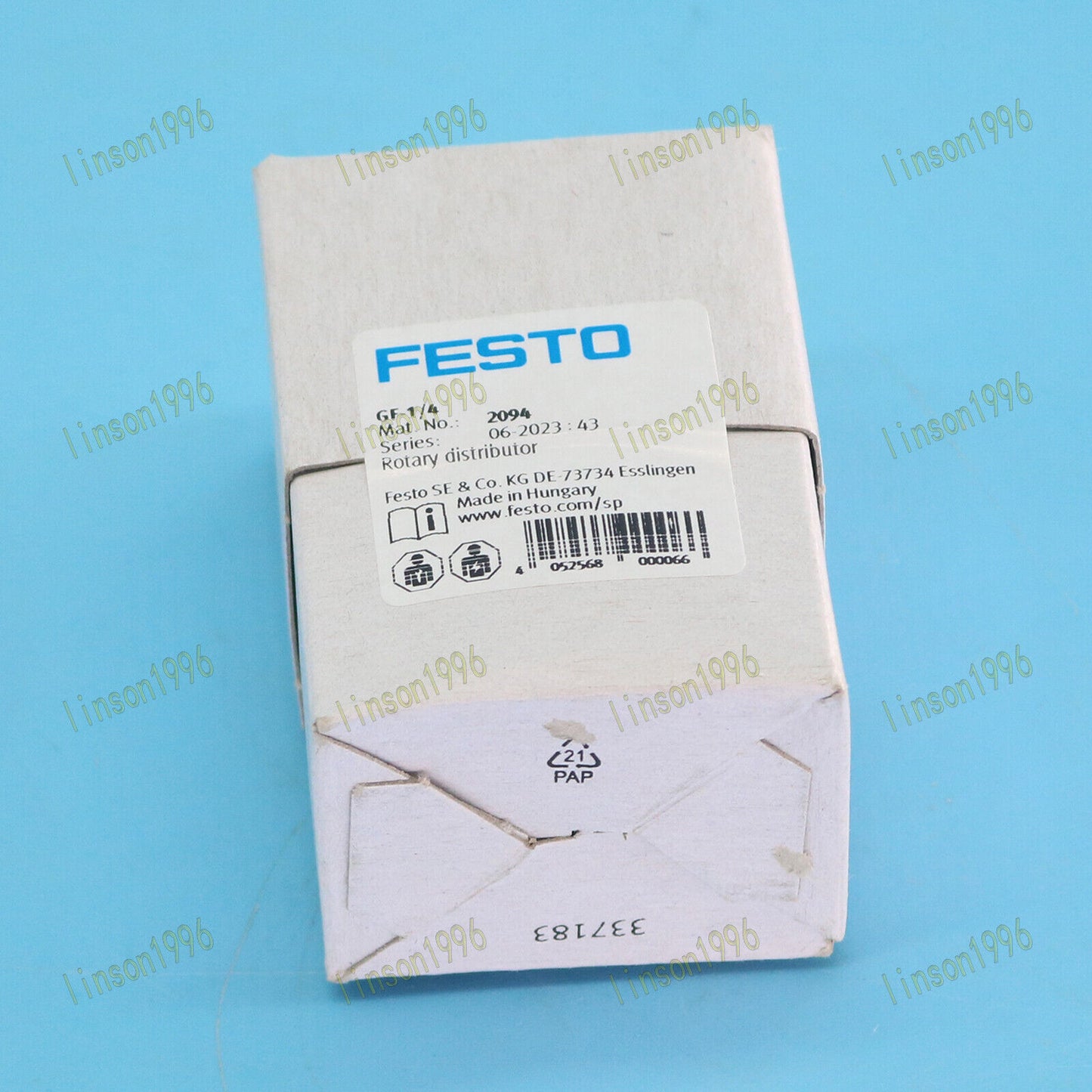 new Festo Rotary Distributor GF-1/4 FAST SHIP - FESTO