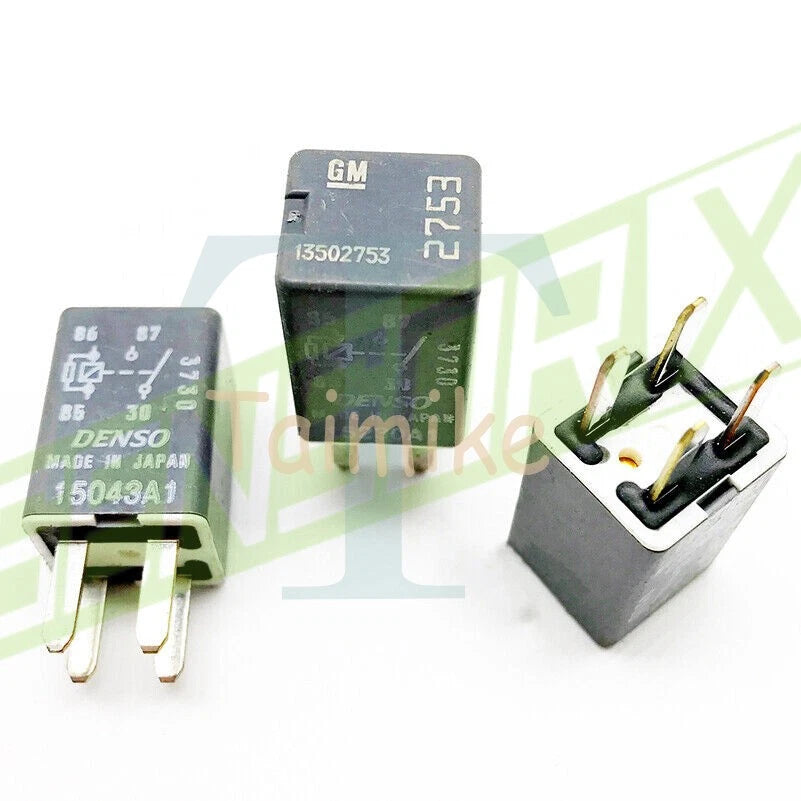 10PCS GM 13502753 12VDC Power Relay 4Pins 20A~