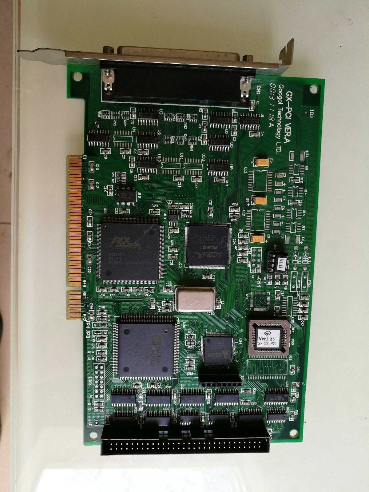 used 1 PCS  GOOGOL GX-PCI VER.A   Motion control card