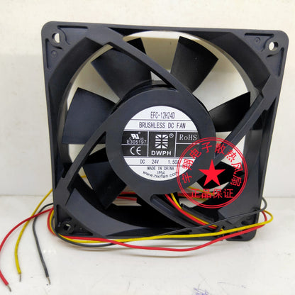 DWPH EFC-12H24D 24V 1.5A 12cm converter cooling fan