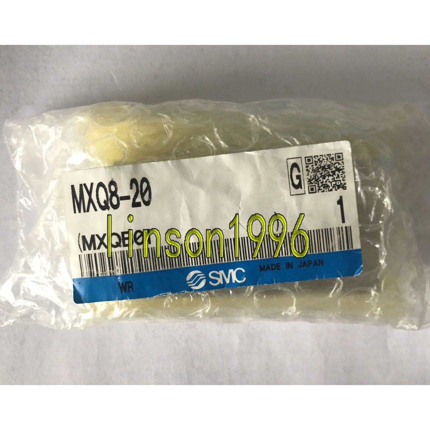 SMC MXQ8-20 Pneumatic Cylinder FOR SMC MXQ8-20 Pneumatic cylinder 1 Year - SMC