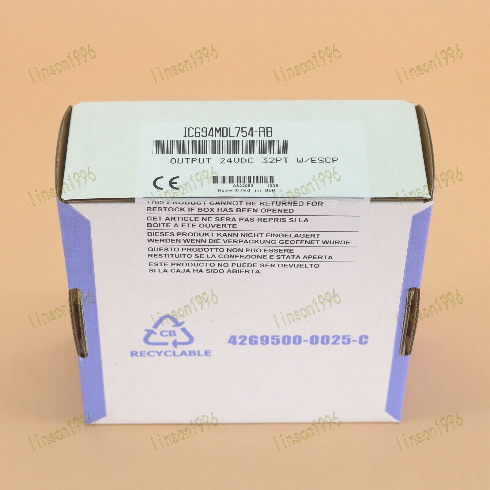GE FANUC IC694MDL754-AB OUTPUT MODULE - GE FANUC