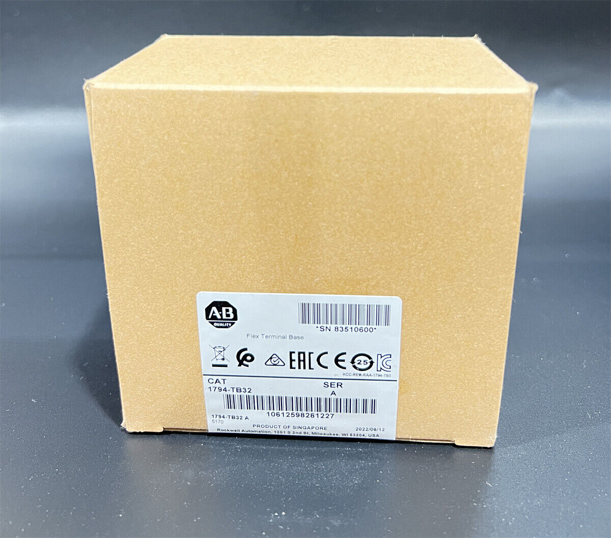 Allen-Bradley 1794-TB32 SER A Flex Terminal Base Input Module - ALLEN-BRADLEY
