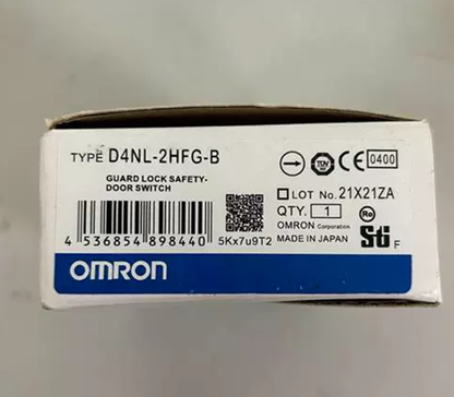 Omron D4NL-2HFG-B Safety Door Switch - Door Safety Switch with 2000 lbf Pull Capacity - OMRON