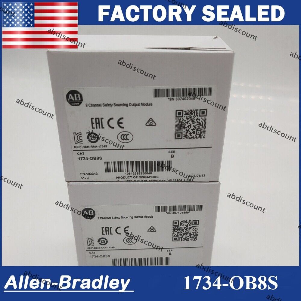 Allen-Bradley Safety Sourcing Output Module 1734OB8S - ALLEN-BRADLEY