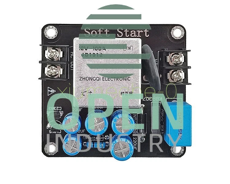2200W 100A High-Power Soft Start Circuit Power Board for Class A Amplifier Amp E