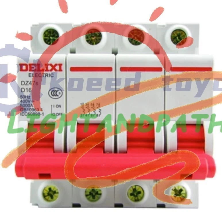 For Delixi DZ47S Series Air-Switch Circuit Breaker D-Type #Li