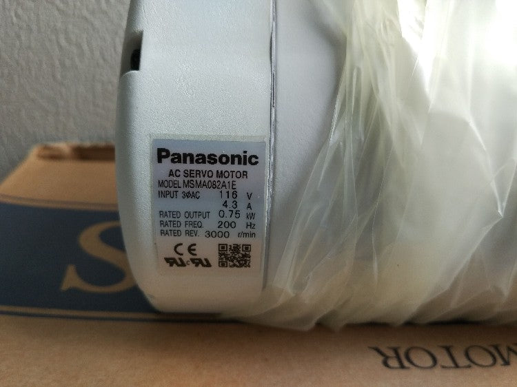 1PC PANASONIC AC SERVO MOTOR MSMA082A1E