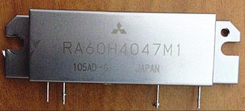 new Frt MITSUBISHI 1PCS RA60H4047M1 400-470MHz 60W 12.5V - MITSUBISHI