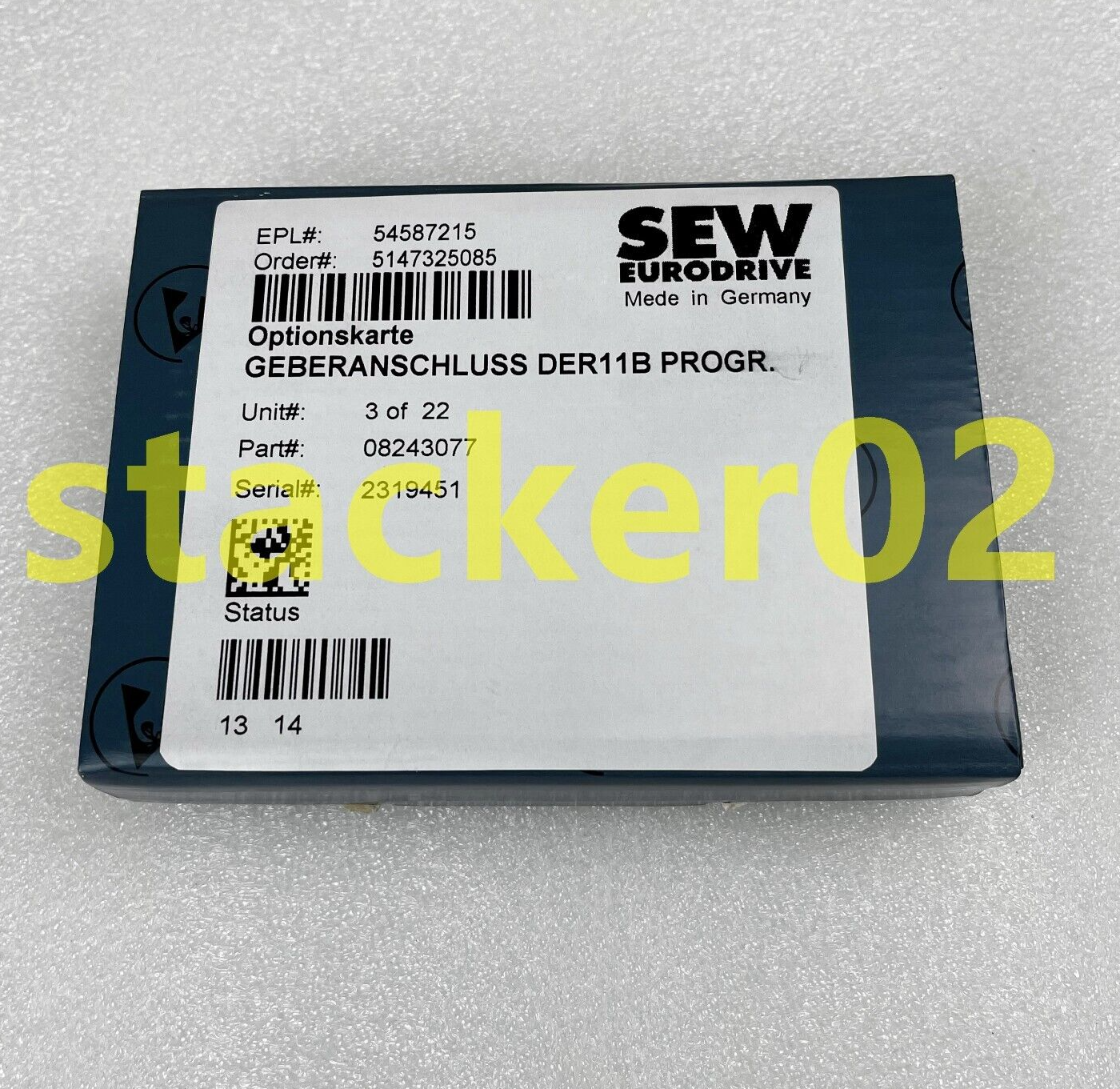 new  SEW DER11B Interface Module fast ship