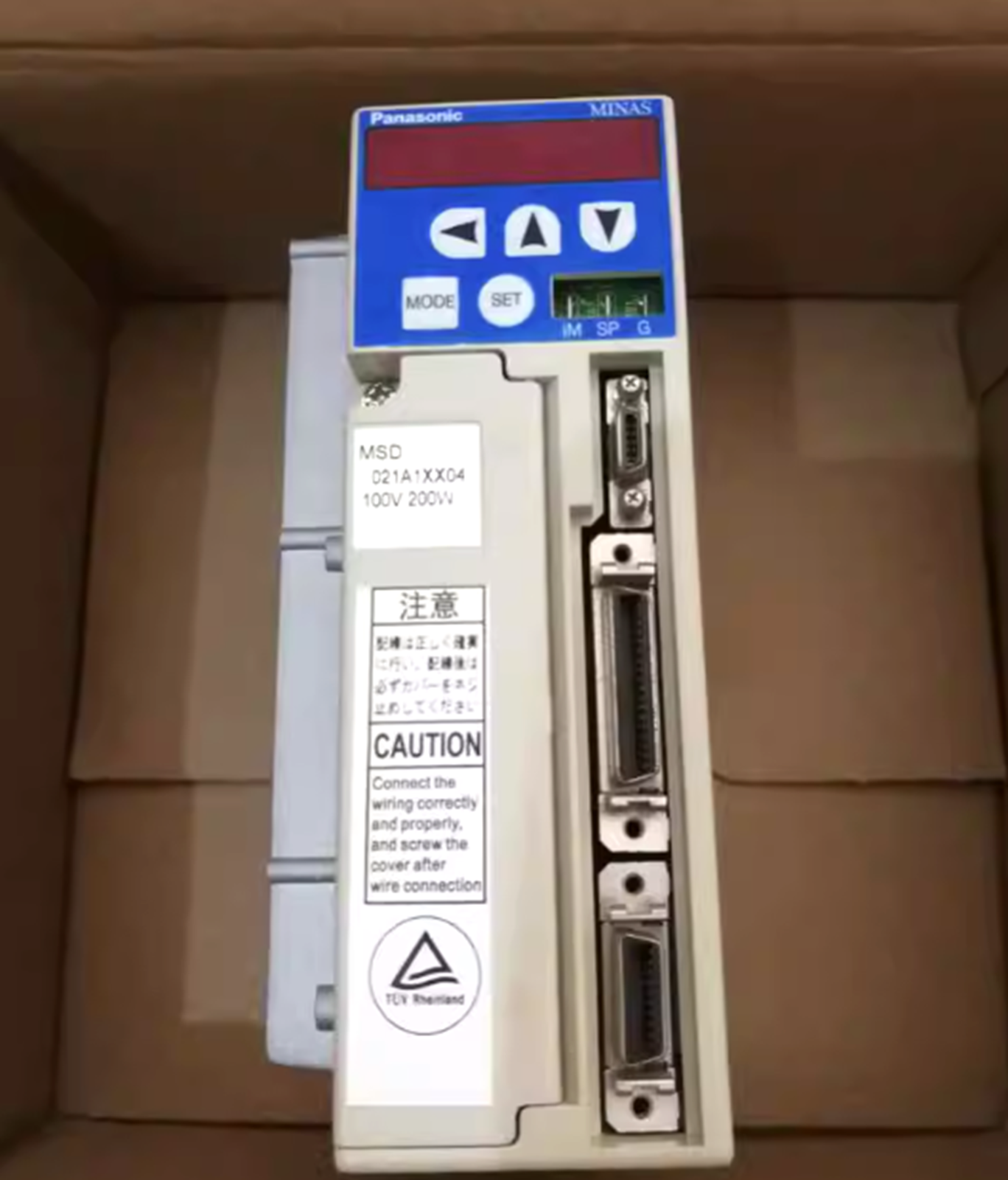 Panasonic MSD021A1XX04 Servo Drive - PANASONIC