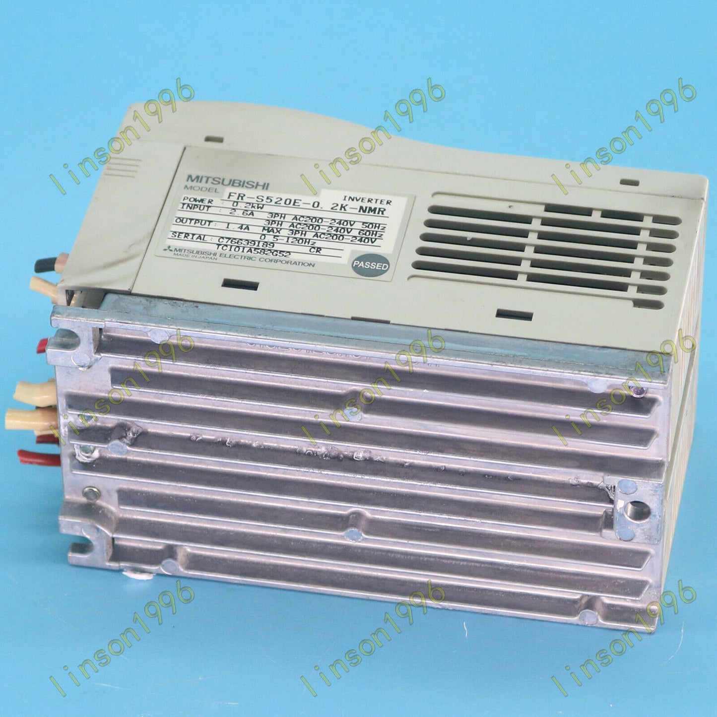 Mitsubishi Inverter FR-S520E-0.2K-NMR Used – Good Condition - MITSUBISHI