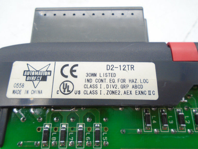 AUTOMATION DIRECT D2-12TR PLC MODULE - [D2-12TR] - AUTOMATION DIRECT