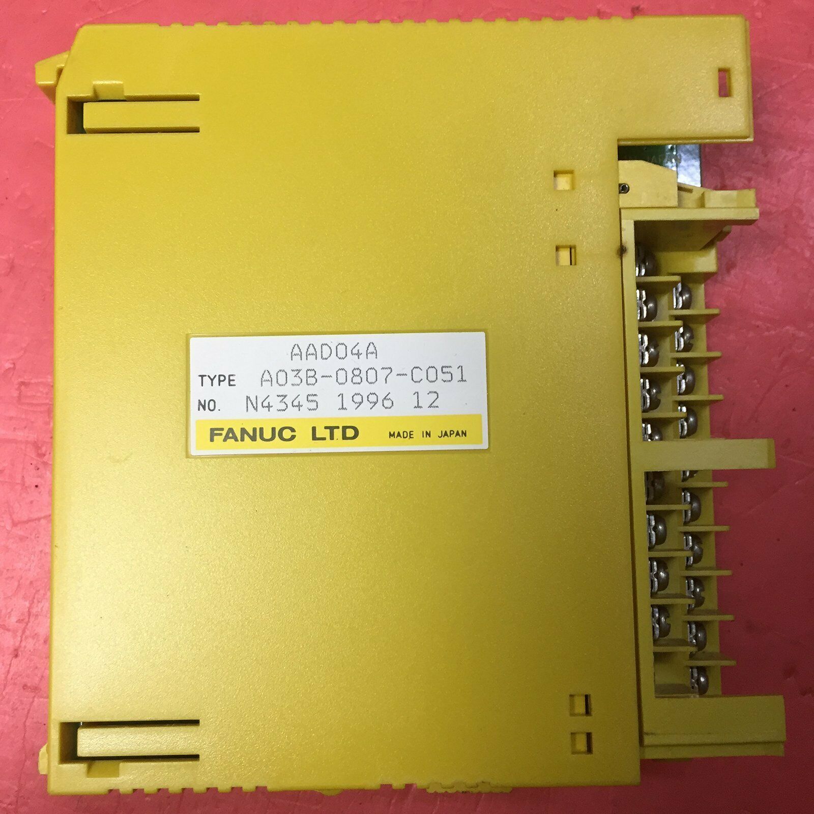 Fanuc A03B-0807-C051 IO module tested in good condition - FANUC