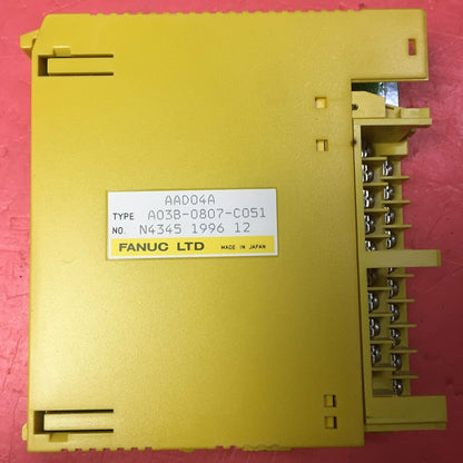 Fanuc A03B-0807-C051 IO module tested in good condition - FANUC