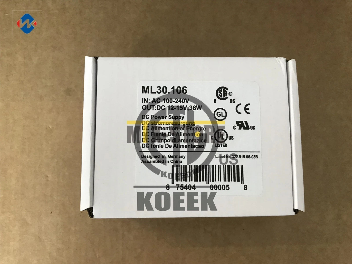 1pcs ONES PULS Power Supply ML30.106