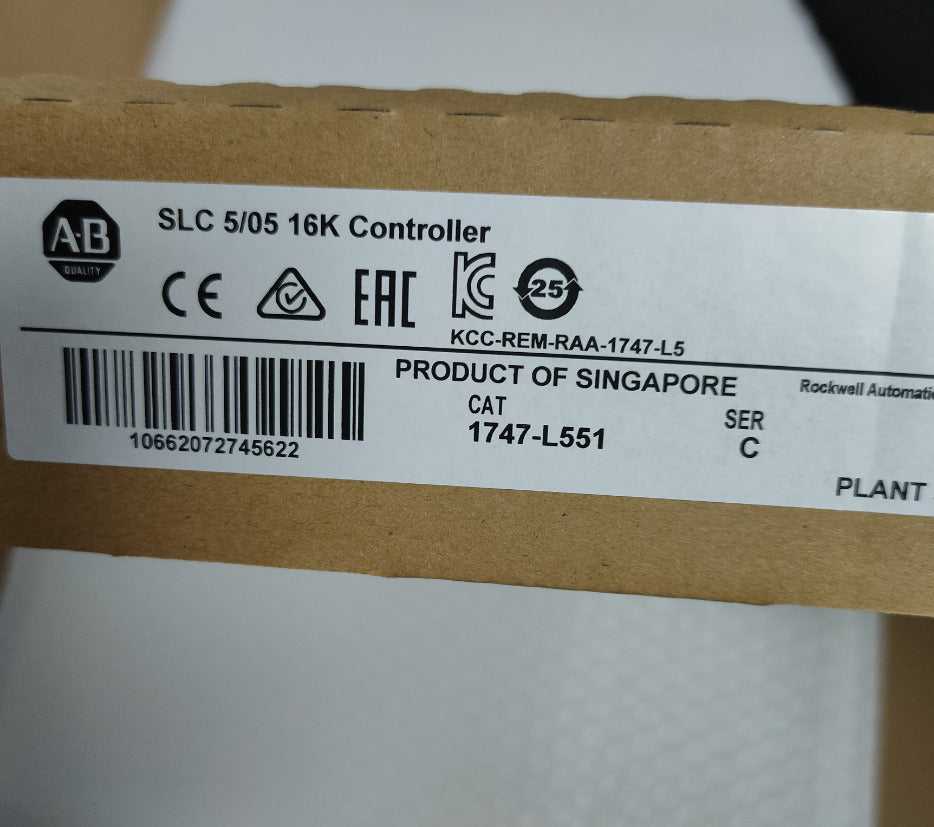Allen-Bradley 1747-L551 SLC500 CPU Processor Module for PLC Applications - ALLEN-BRADLEY