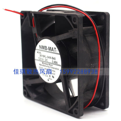 1pcs NMB-MTA 3615KL-04W-B40 12v 0.48a 9038 2-wire inverter fan