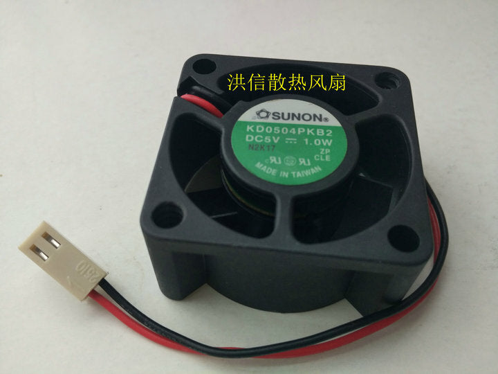 1PCS SUNON KD0504PKB2 DC5V 1.0W 4020 4CM for switch cooling fan 2pin