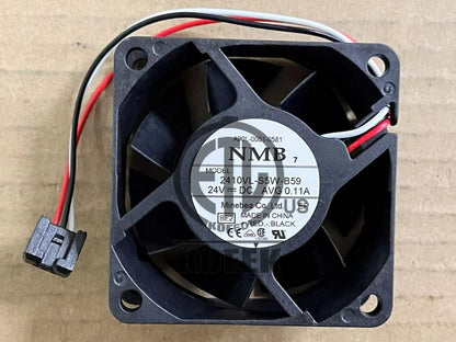 For NMB 2410VL-S5W-B59 24V AVG0.11A 6cm Amplifier Cooling fan