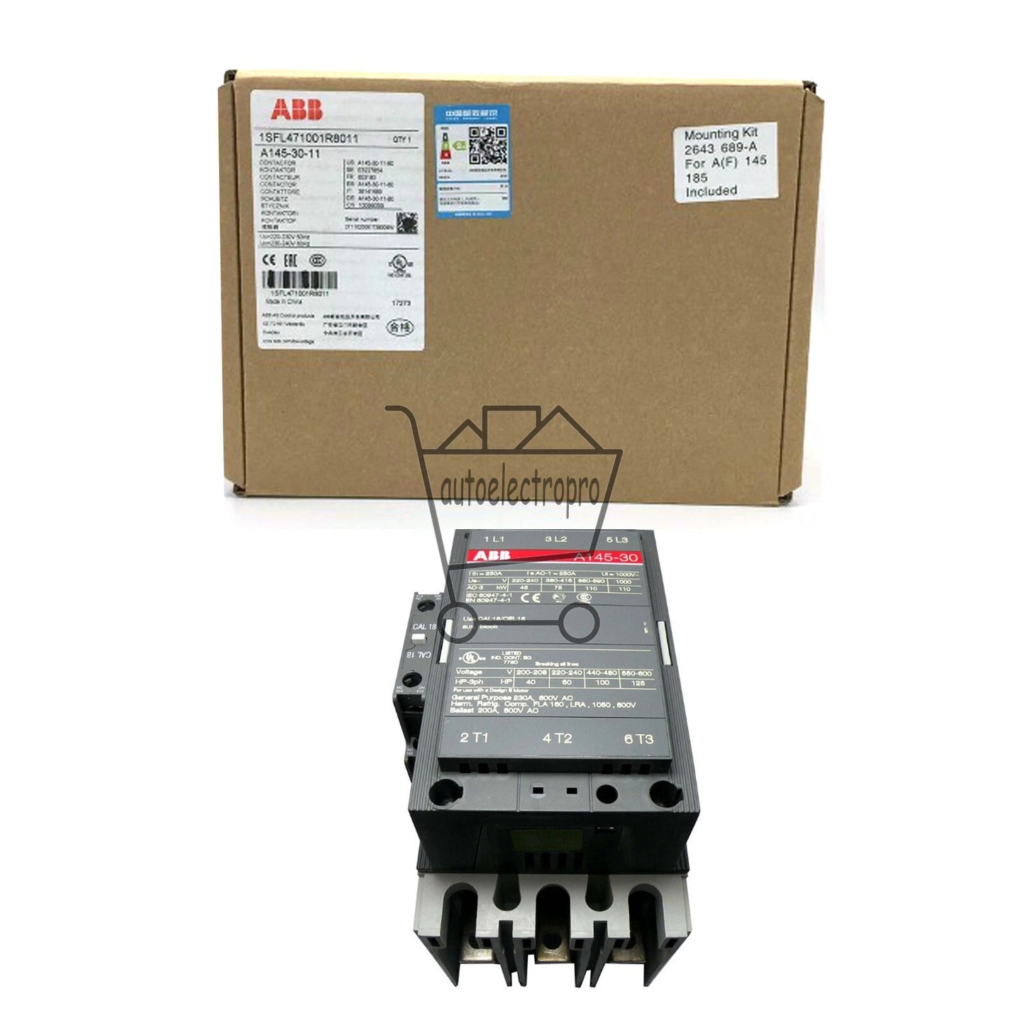 ABB A145-30-11 220VAC A1453011220VAC Contactor Fast delivery