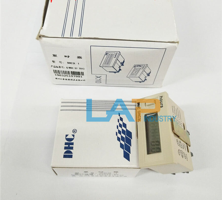 DHC Ultra-Small Timer DHC3L-1 | 999,999.9h Timer - DHC