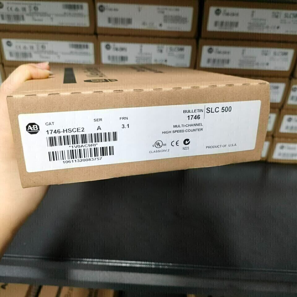 1746-HSCE2 SER: Multi-Channel High-Speed Counter Module, New Factory-Sealed - HSCE