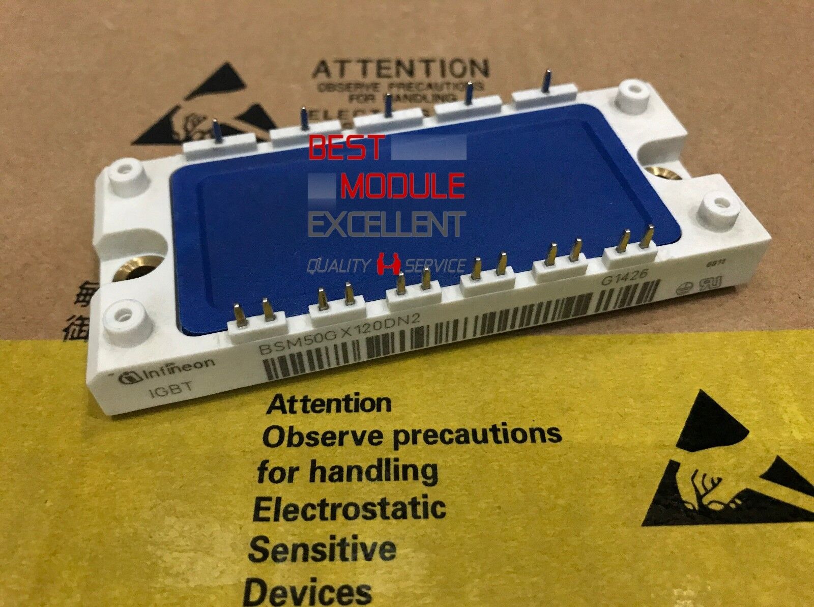 New 1PCS INFINEON BSM50GX120DN2 Power Supply Module - Quality Assurance - INFINEON