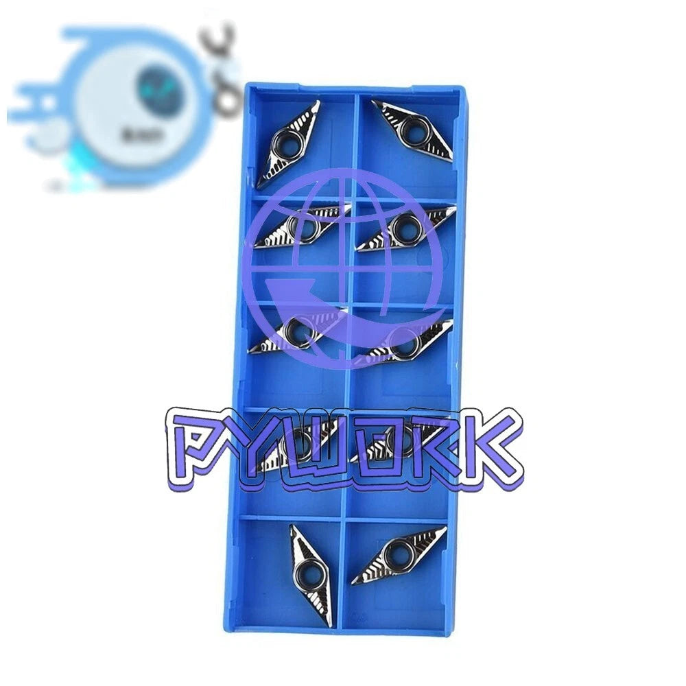 12mm SVVBN1212H11 CNC Lathe Turning Tool holder + 10pcs VBGT110304-AK Inserts