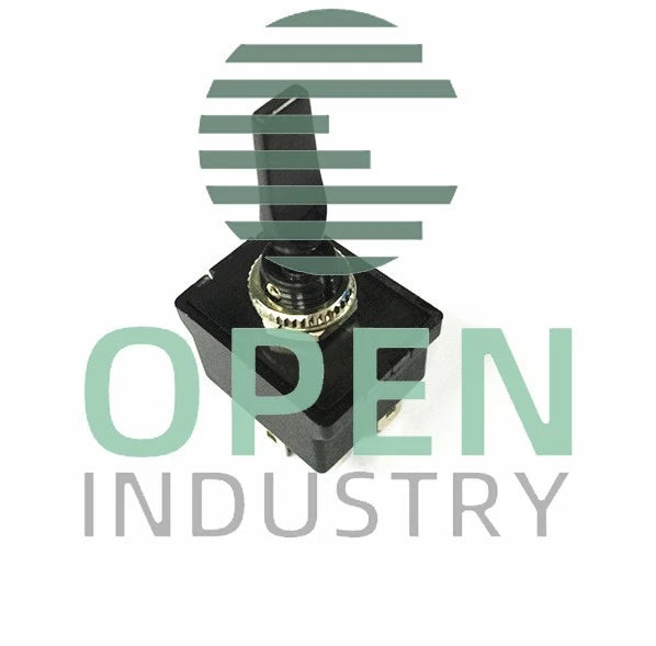 Black 6Pin DPDT 3Position 12mm ON-OFF Momentary Toggle Switch DC12V 20A