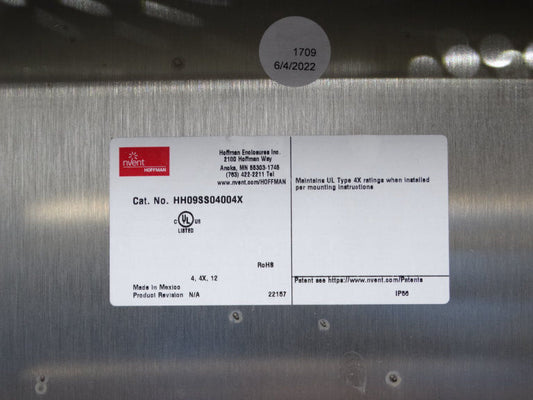 NVENT HH09SS04004X Enclosure, Professional Grade - NVENT