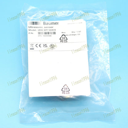 Baumer Ultraasonic Sensor Ship UEDK 30P5103/S14 - BAUMER