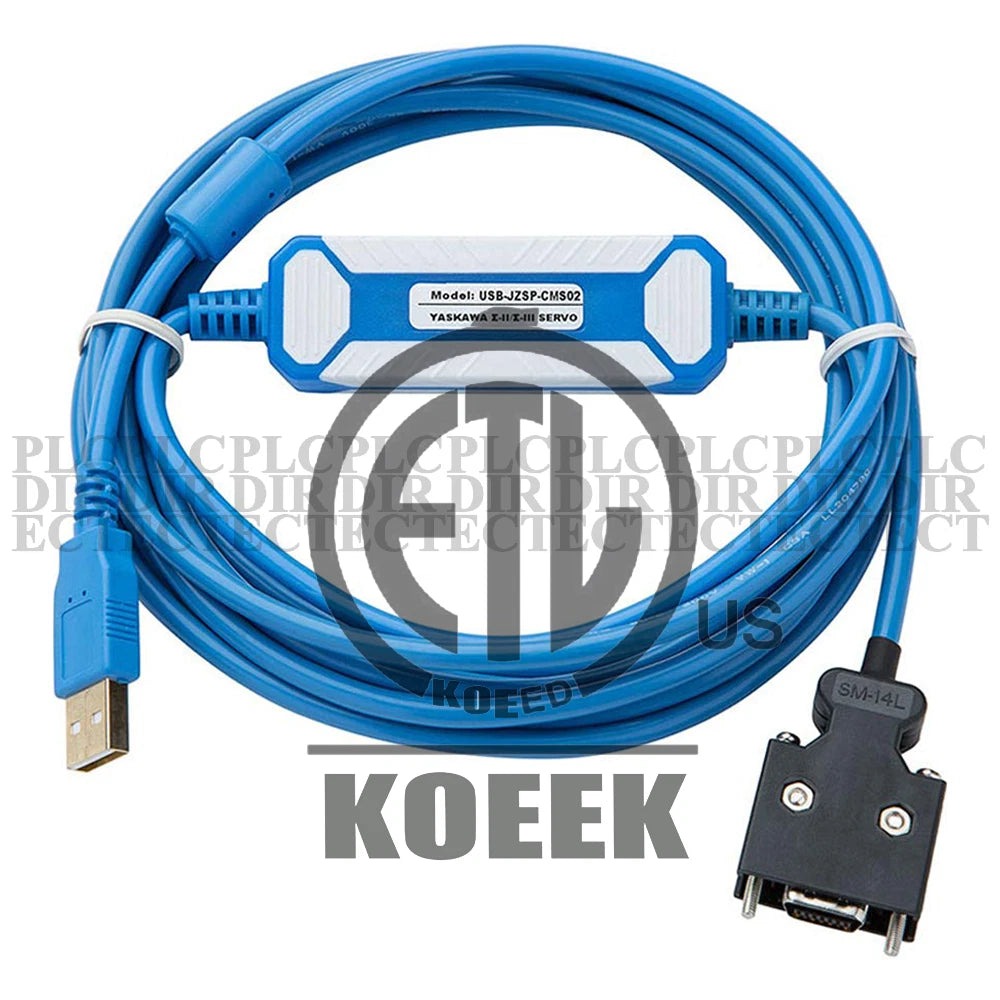 Yaskawa USB-JZSP-CMS02 Servo Debug Cable #ko