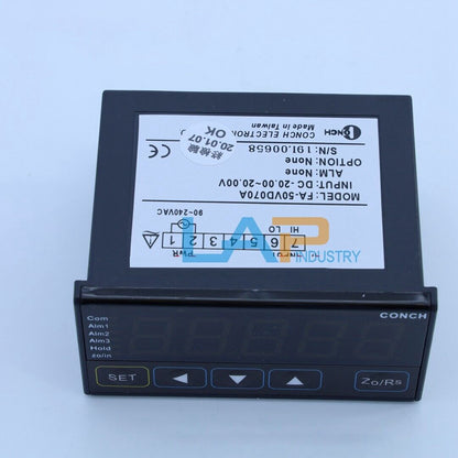 1PCS CONCH FA-50VD070A Digital Tachometer & Voltmeter - CONCH