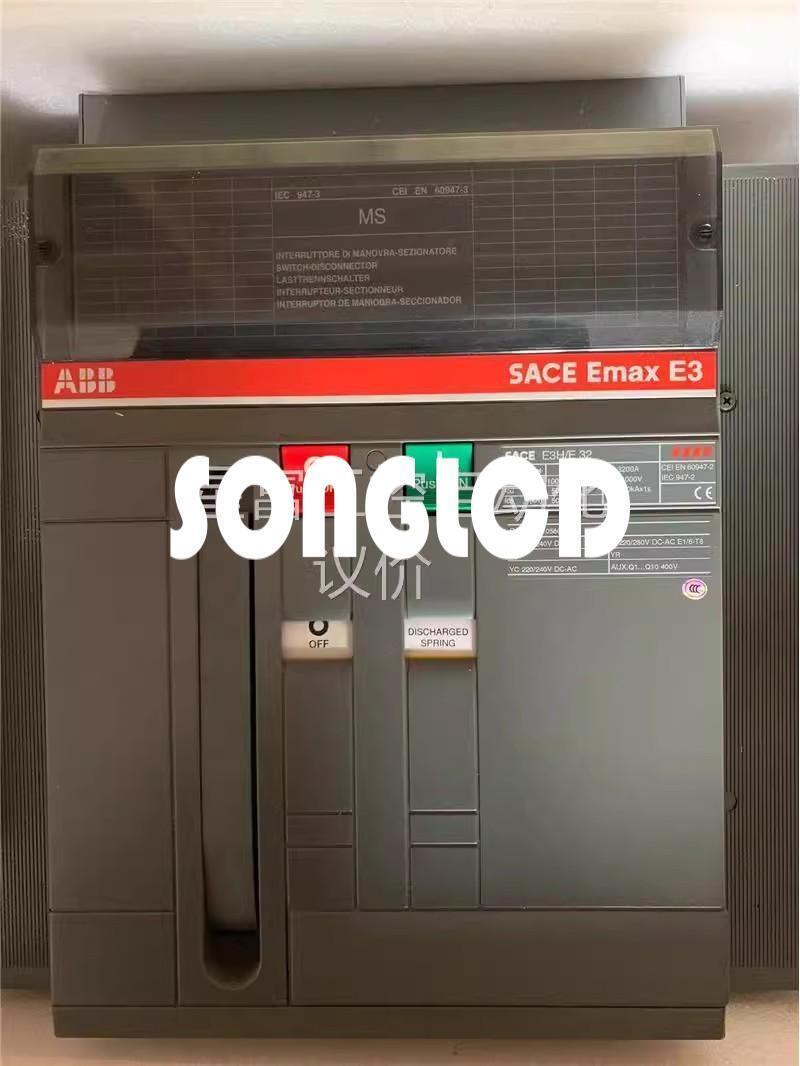 1pcs SACE E3H E32 MS3200A Circuit Breaker - SACE