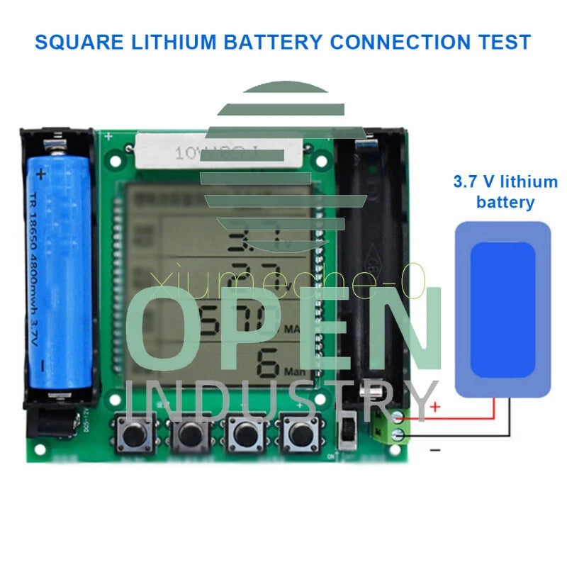 Lithium Battery 18650 Capacity Tester Module Digital Measurement High Precision