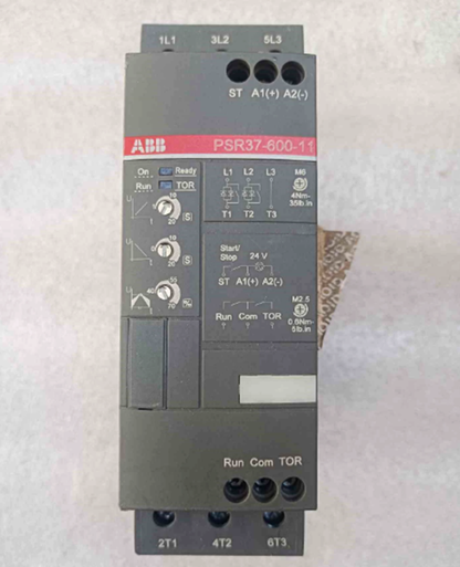 ABB PSR37-600-11 Soft Starter 18.5kW 37A 24VAC/DC - ABB