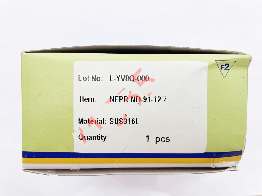 new 1pc FUJIKIN Pneumatic Diaphragm Valve NFPR-ND-91-12.7 - FUJIKIN