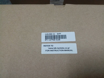 new 1pcs TDK-LAMBDA Power Supply HWS1500-24 Replaces EWS1500-24 24V 65A - TDK-LAMBDA