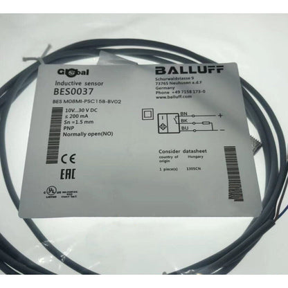 Balluff Proximity Sensor BES M08MI-PSC15B-BV02 - BALLUFF