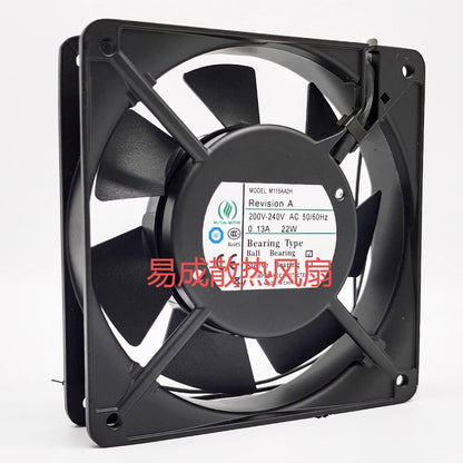 MUTUAL MOTOR M115AA2H 12025 AC200/240V 0.13A 22W 12CM Cooling Fan