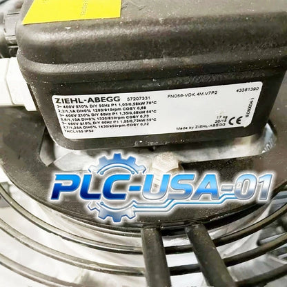 1PCS ZIEHL-ABEGG FN056-VDK.4M.V7P2 Fan 400/460VAC Fast delivery