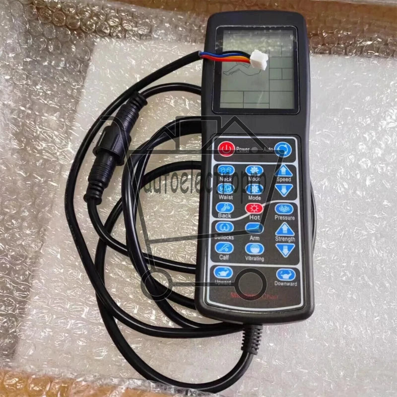 1Pcs 8-Key 4-Pin Massage Chair Remote 6806, Fit AM989 (with Control Panel)