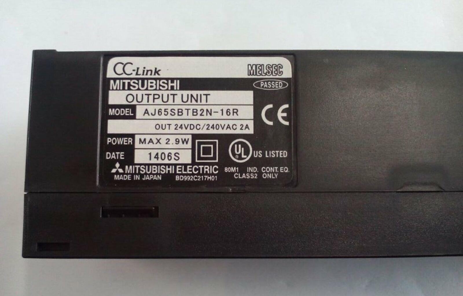 Used Mitsubishi Module AJ65SBTB2N-16R – Tested – Buy Online - MITSUBISHI